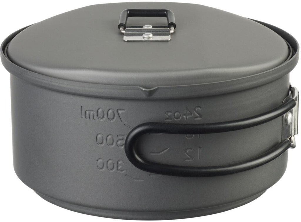 Montert Tørrbrennstoff-kokesett 1L i aluminium, 429 g - Esbit med brenner