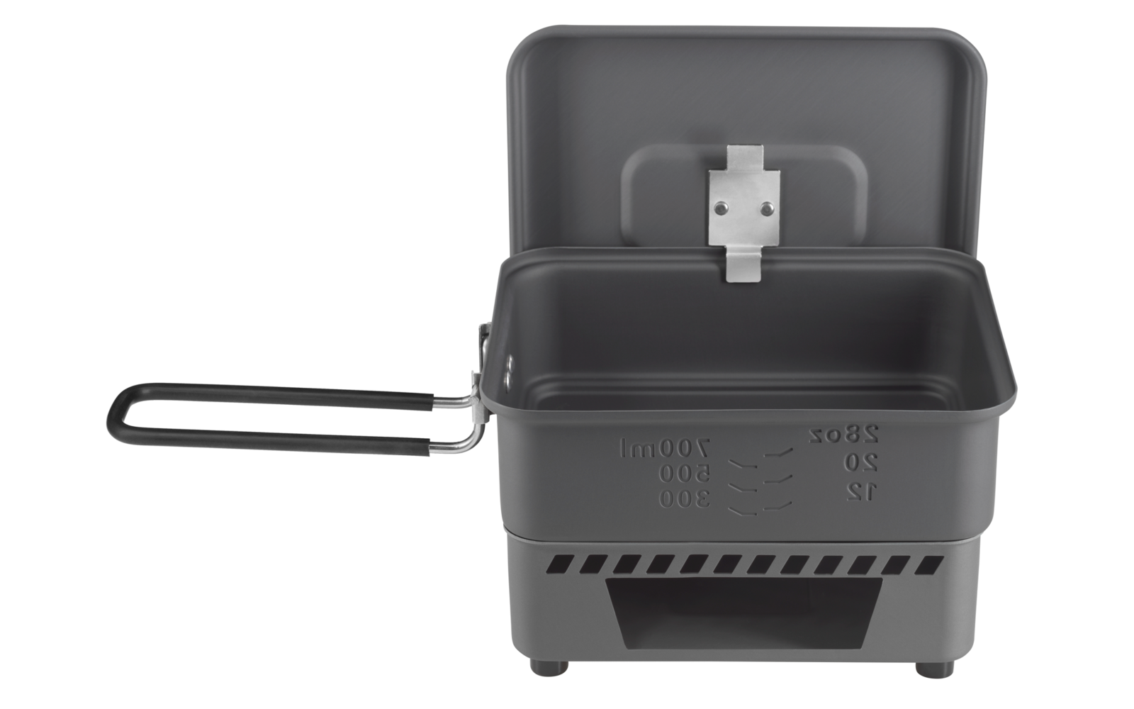 Tørrbrennstoff kokesett CS1100HA 1,1 l aluminium 390 g bakside