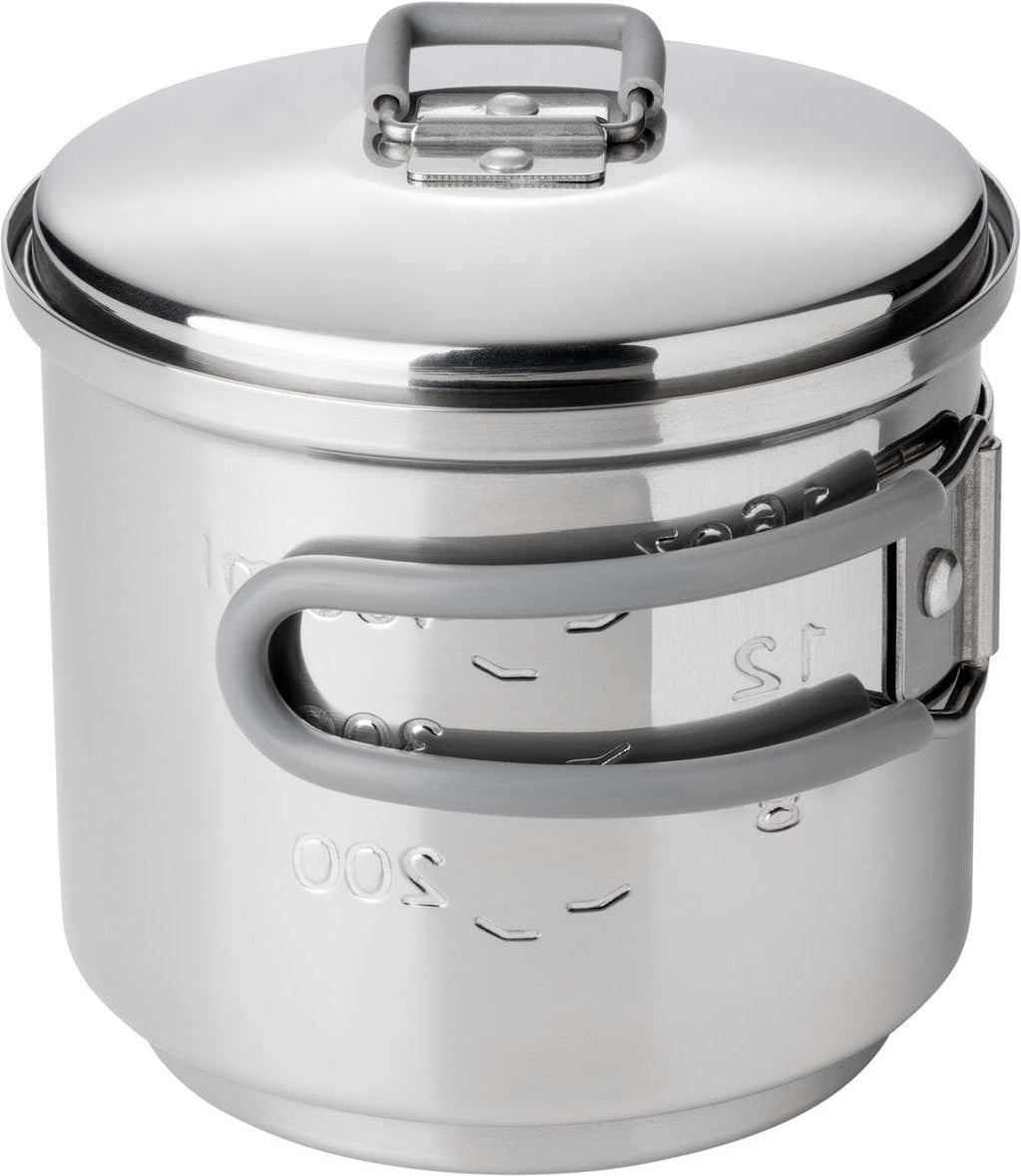 Tørrbrennstoff-kokesett i rustfritt stål 585 ml 287 g - Esbit bakside