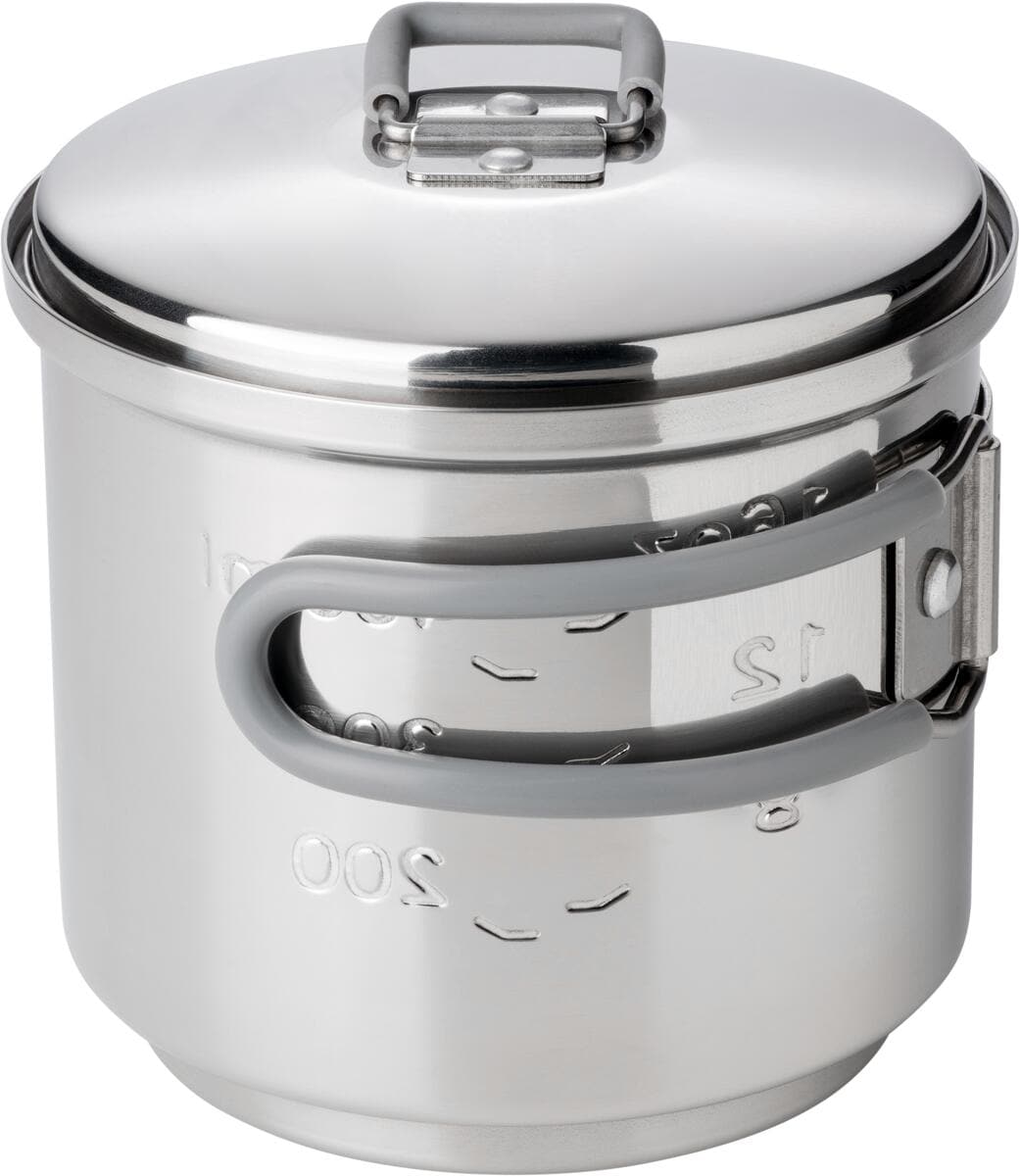Tørrbrennstoff-kokesett i rustfritt stål 585 ml 287 g - Esbit bakside