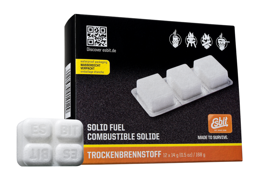 Nærbilde av Tørrbrenntabletter 20 x 4 g, vanntett pakket - Esbit