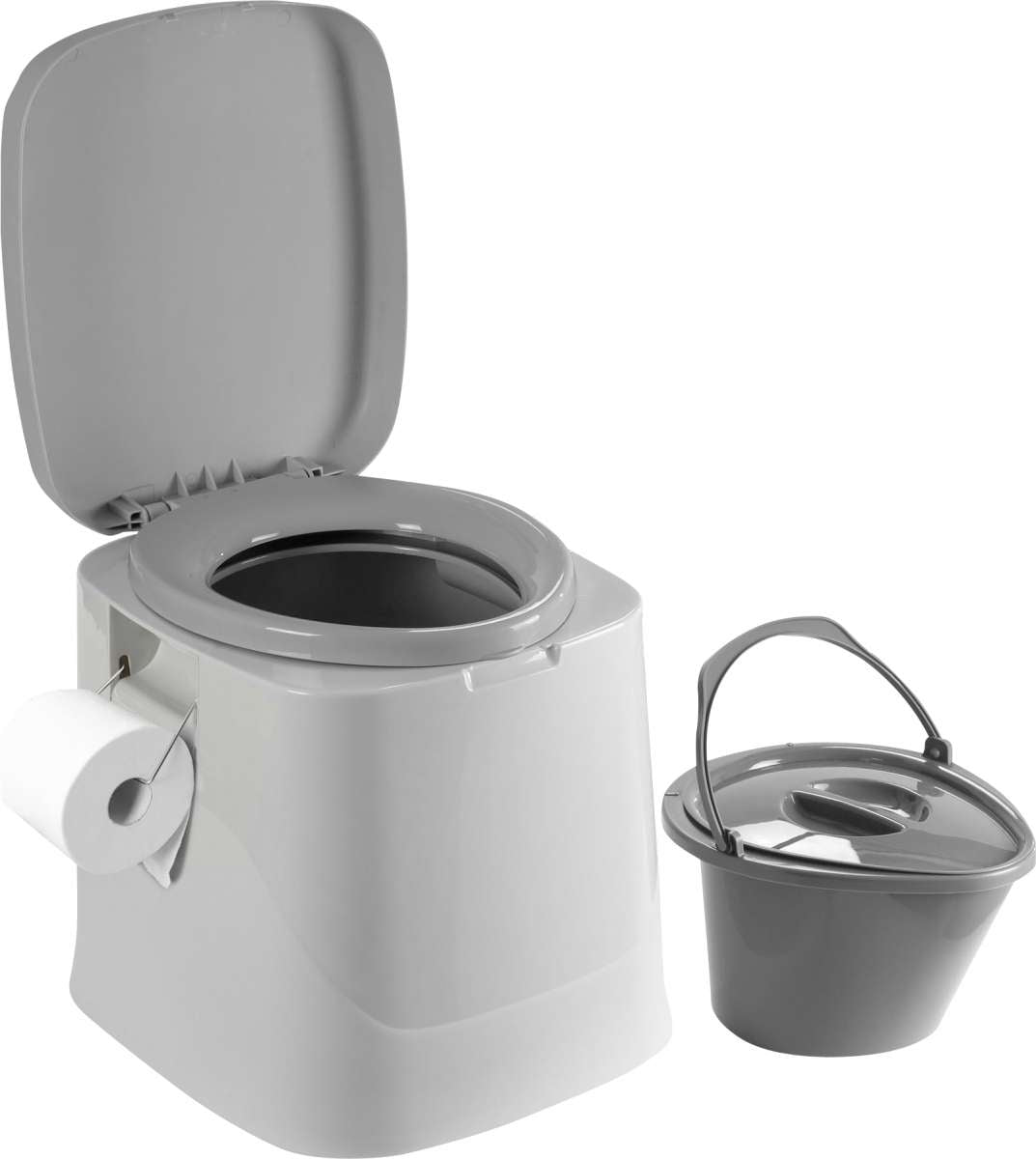 Tørrtoalett Optiloo portabelt 7 l sittehøyde 43 cm fra front