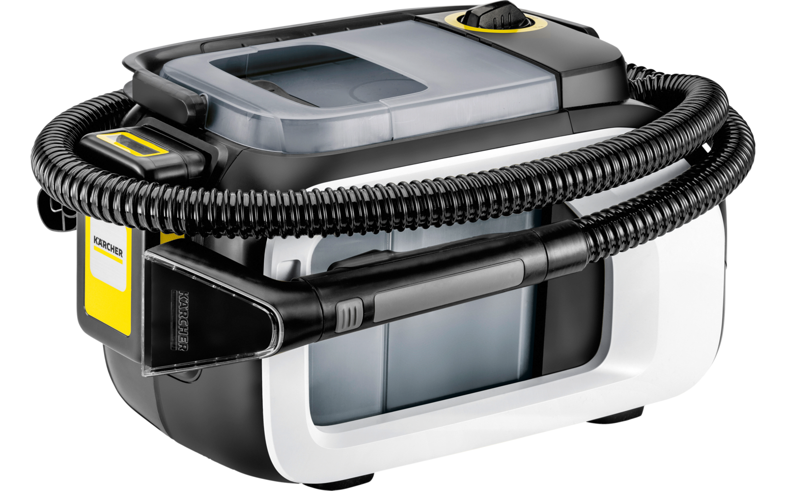 Trådløs vaskesuger SE 3-18 Compact Home Battery 18V sett - Kärcher bakside