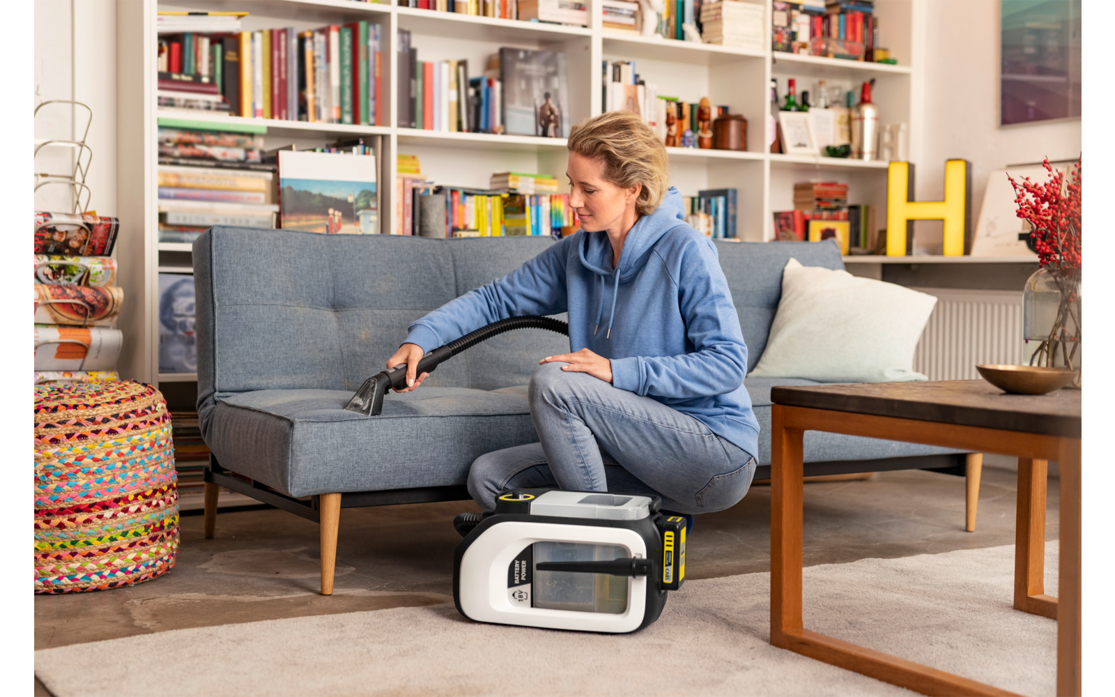 Trådløs vaskesuger SE 3-18 Compact Home Battery 18V sett - Kärcher oppbevaring av tilbehør