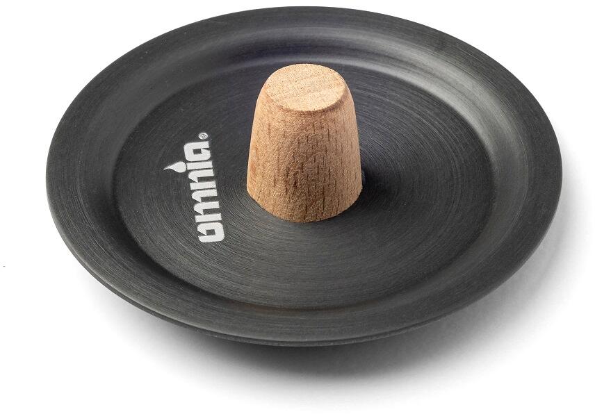 Traktlokk Funnel Lid for Classic 2L/3L, svart forfra
