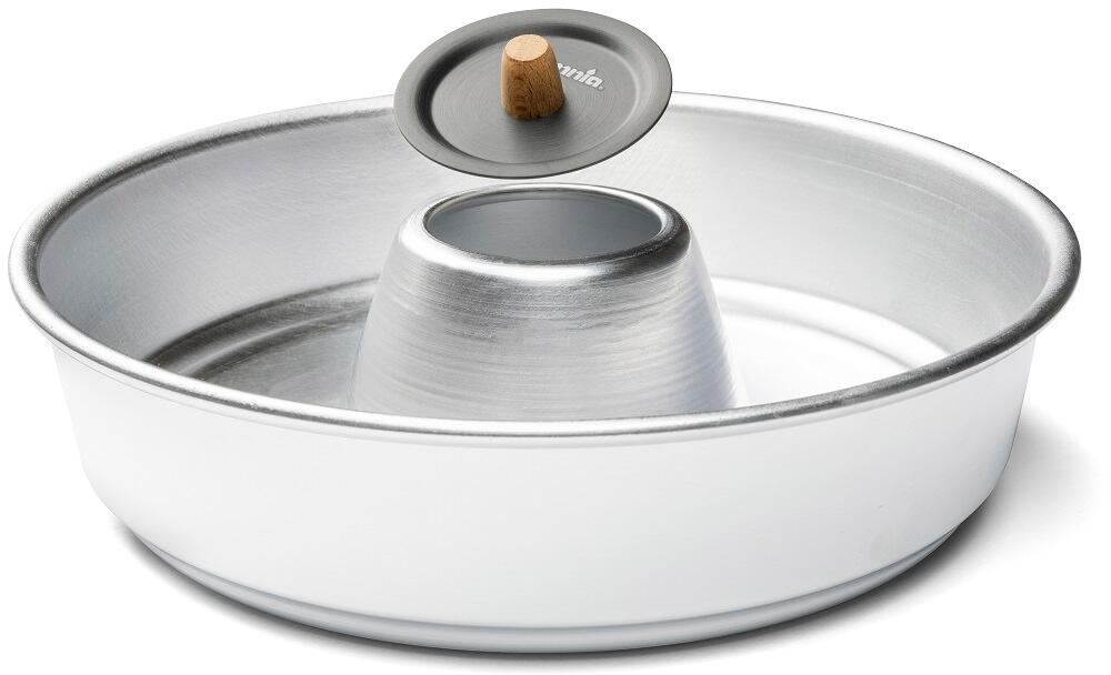 Montert Traktlokk Funnel Lid for Classic 2L/3L, svart på Omnia panne