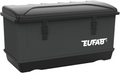 Transportboks 350 liter for sykkelstativ - Eufab forfra