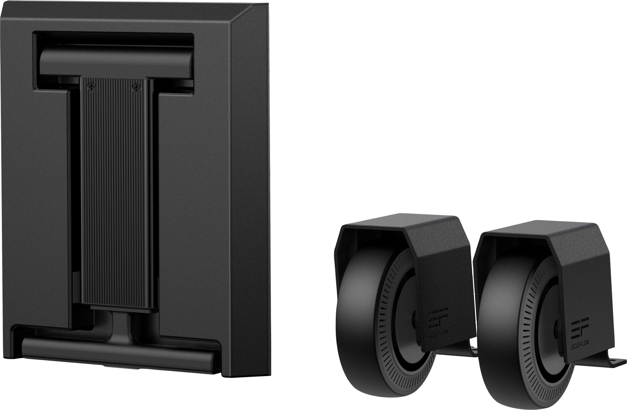 Transporthjul og håndtak for kjøle- og fryseboks Glacier EcoFlow forfra