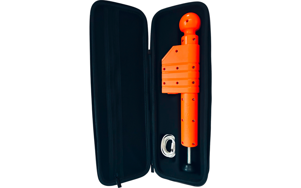 Detalj av Transportkoffert for kulevekt STB 150 / STB 200 B - ATSensoTec