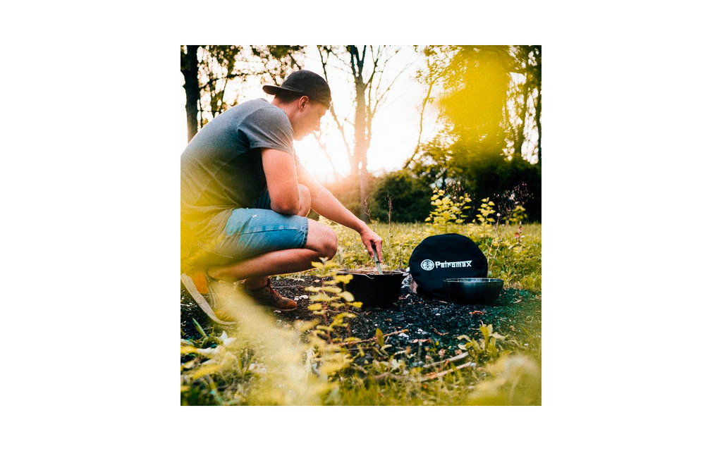 Transportveske for Dutch Oven ft3 ripstop polyester Petromax oppbevaringslommer