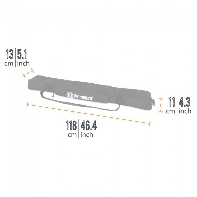 Detaljbilde av Transportveske for ildbro FRK1 nylon 119 cm 860 g Petromax