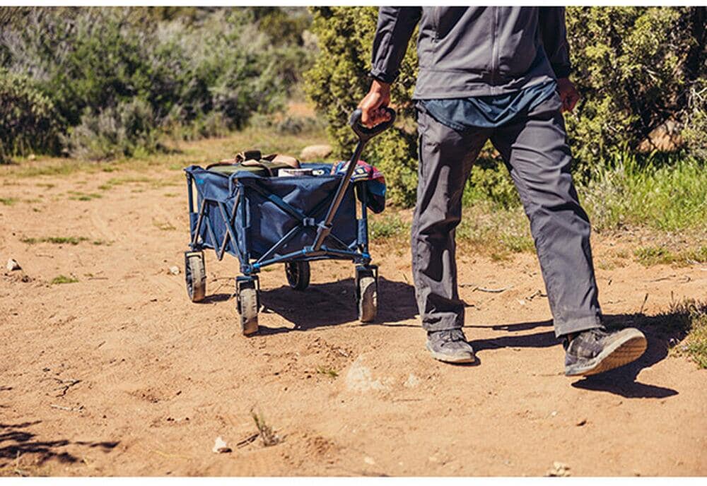Transportvogn Alpaca Gear Wagon 140L Slate Blue - Gregory sett fra siden