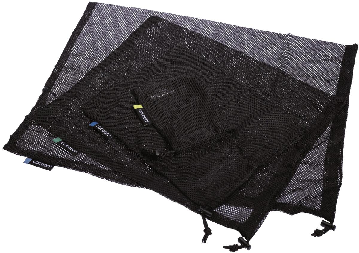 Traveler nettpose-sett i polyester mesh forfra