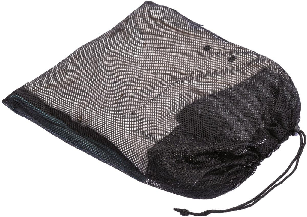 Traveler nettpose-sett i polyester mesh nærbilde av TPU-laminert bunn