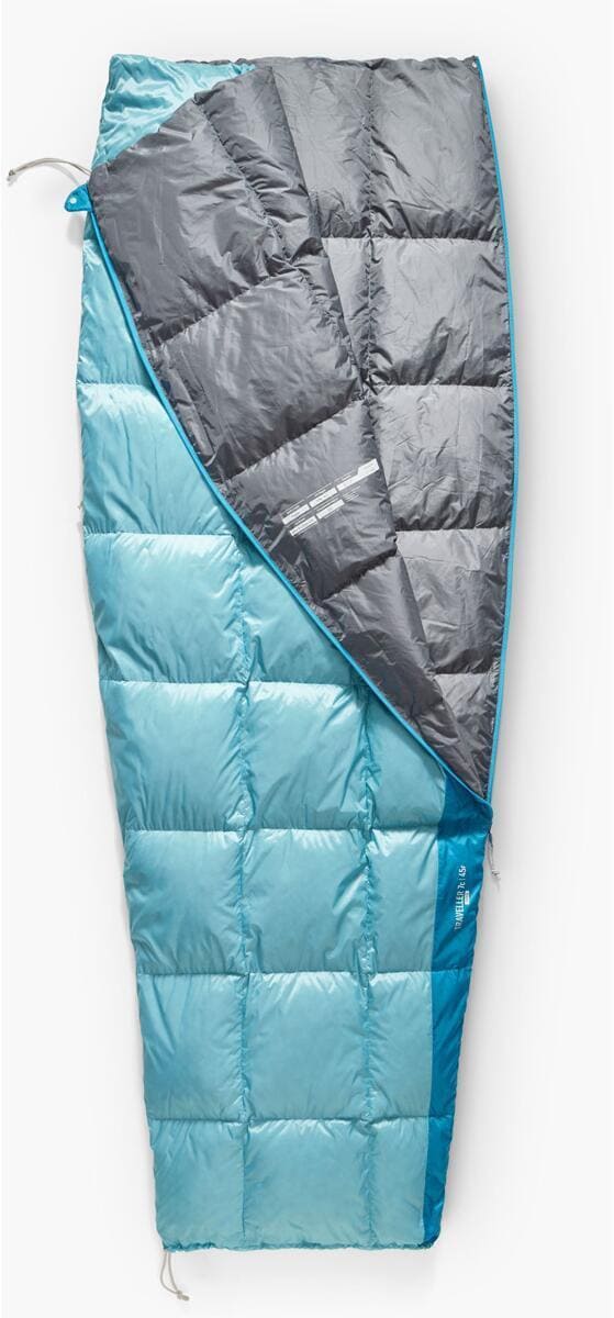Traveller rektangulær dunsovepose 650+ FILL Power - Sea to Summit bakside