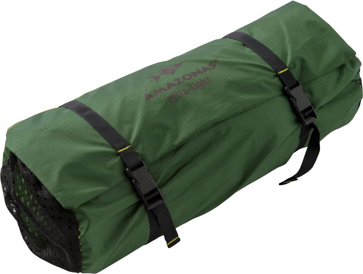 Detalj av stoffet på Traveller tarp for hengekøye polyester ripstop