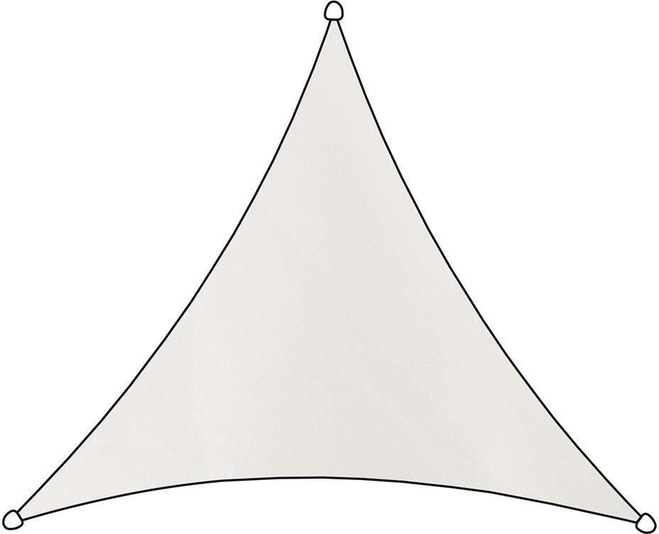 Trekantet solseil polyester vanntett 500x500 cm Livin' Outdoor bakside
