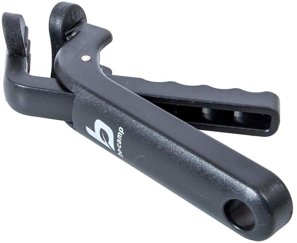 Trekking grytesett 5 deler aluminium med belegg 0,6 kg - Bo-Camp detalj av lokk