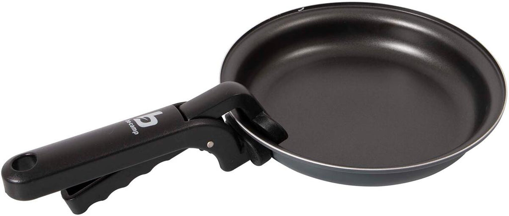 Nærbilde av non-stick belegg på Trekking grytesett 5 deler aluminium med belegg 0,6 kg - Bo-Camp