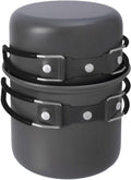 Trekking kokekartsett i hardanodisert aluminium - Origin Outdoors forfra