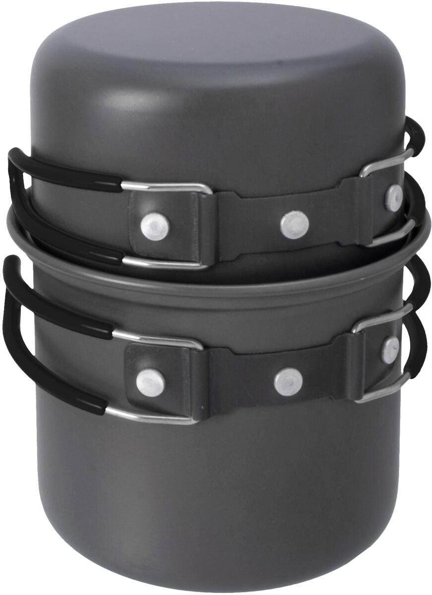 Trekking kokekartsett i hardanodisert aluminium - Origin Outdoors forfra