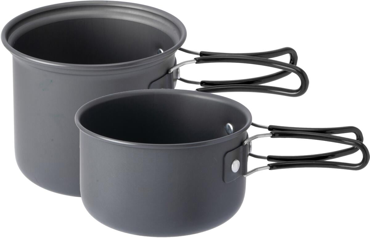 Baksiden av Trekking kokekartsett i hardanodisert aluminium - Origin Outdoors