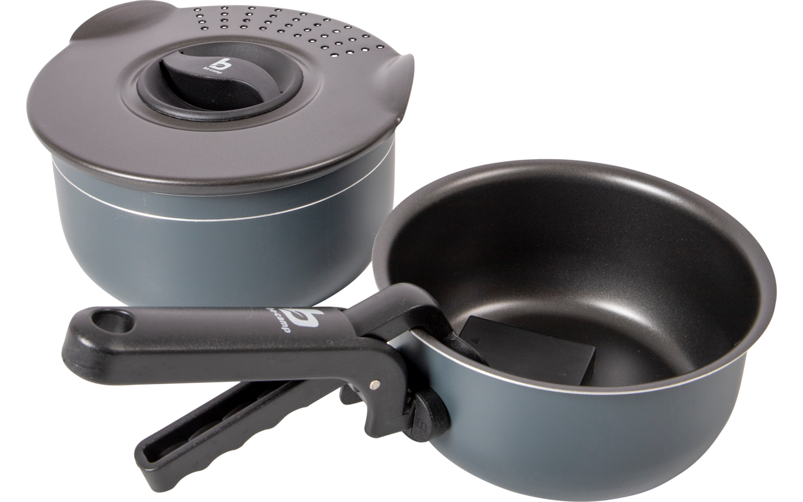 Trekking kokekartsett 5 deler stablbart aluminium - Bo-Camp bakside