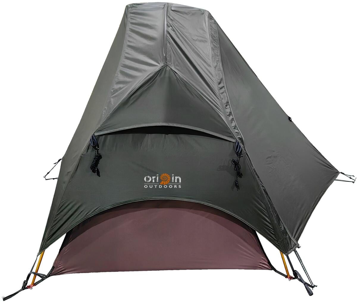 Detalj av Trekkingtelt Nomad-Lite 1-pers ultralett 1,24 kg 3000 mm materiale