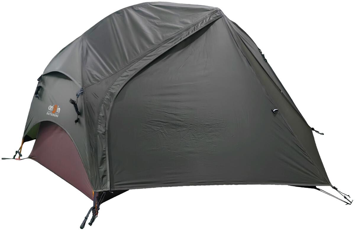 Nærbilde av teltstenger Trekkingtelt Nomad-Lite 1-pers ultralett 1,24 kg 3000 mm
