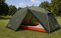 Trekkingtelt Rago 2 for 2 personer 2,5 kg 3000 mm - Easy Camp ferdig oppsatt sett forfra