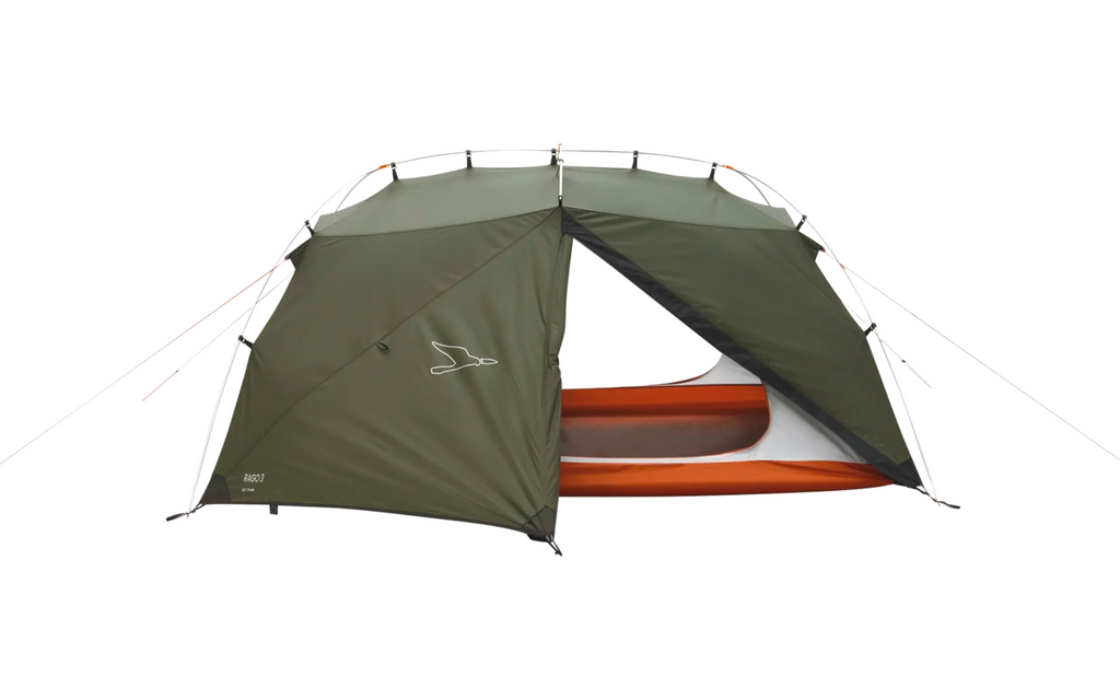 Trekkingtelt Rago 3 for 3 personer aluminium 2,9 kg - Easy Camp sett bakfra