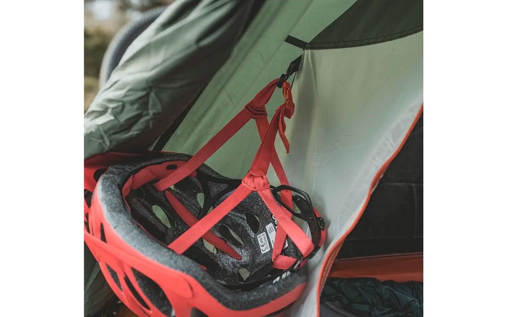 Trekkingtelt Rago 3 for 3 personer aluminium 2,9 kg - Easy Camp detalj av stangklips