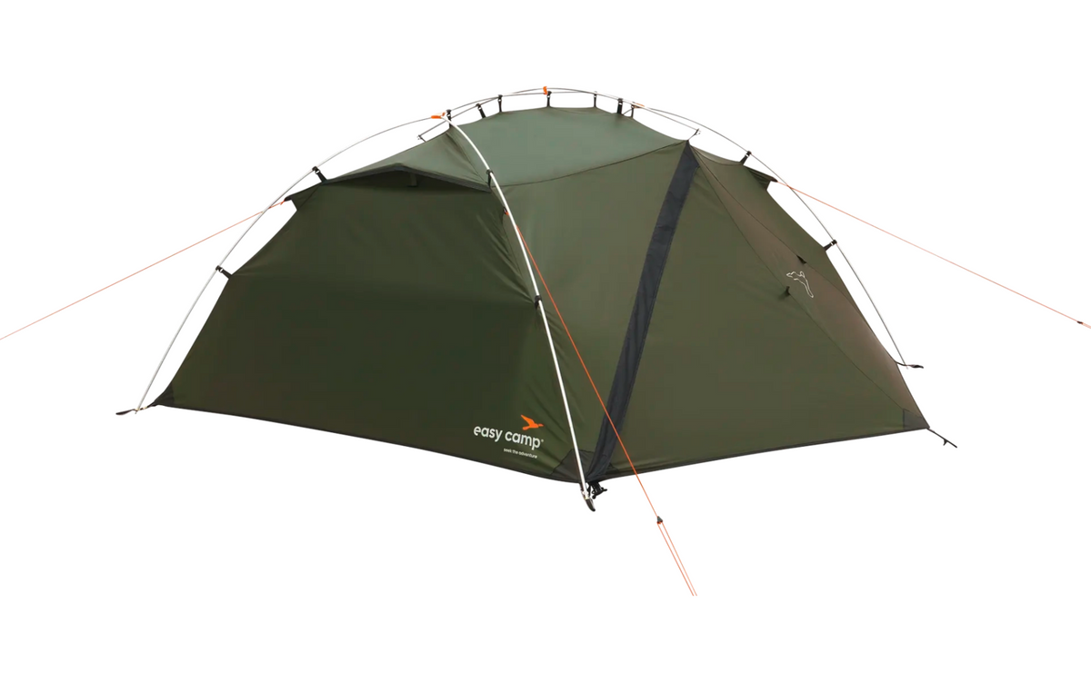 Trekkingtelt Rago 3 for 3 personer aluminium 2,9 kg - Easy Camp med begge dører åpne