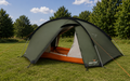 Trekkingtelt Rondane 2 for 2 personer 2,7 kg 3000 mm - Easy Camp oppsatt sett forfra