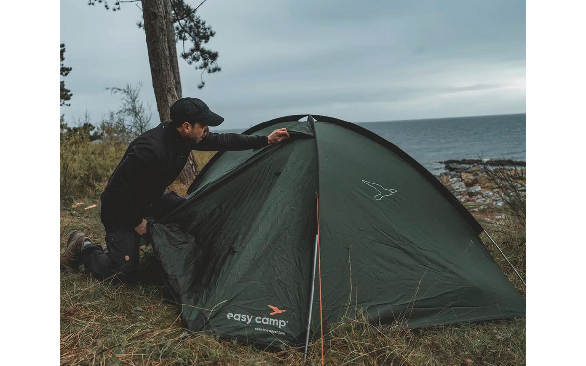 Transportbag med sykkelfeste til Trekkingtelt Rondane 2 for 2 personer 2,7 kg 3000 mm - Easy Camp