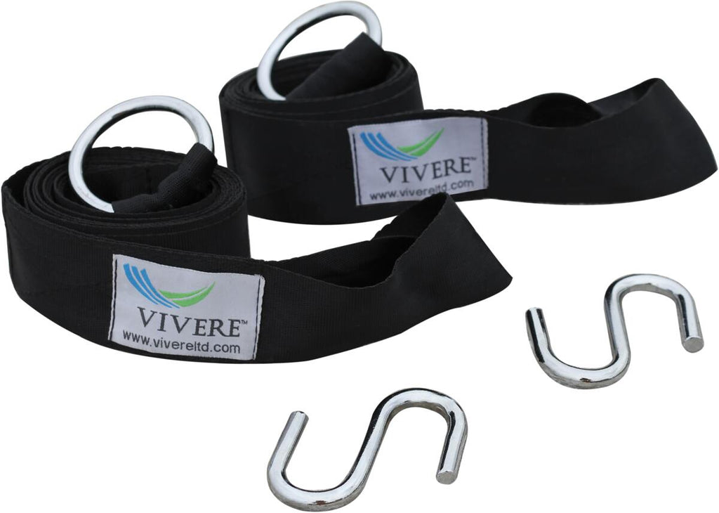 Trevennlig hengekøyfeste 2-pack 305 cm nylon forfra