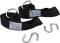 Trevennlig hengekøyfeste 2-pack 305 cm nylon forfra