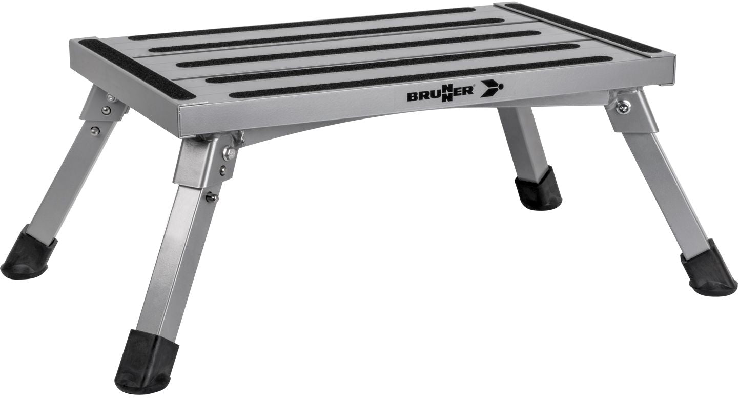 Trinn Go Step NG i aluminium, sammenleggbart, forfra