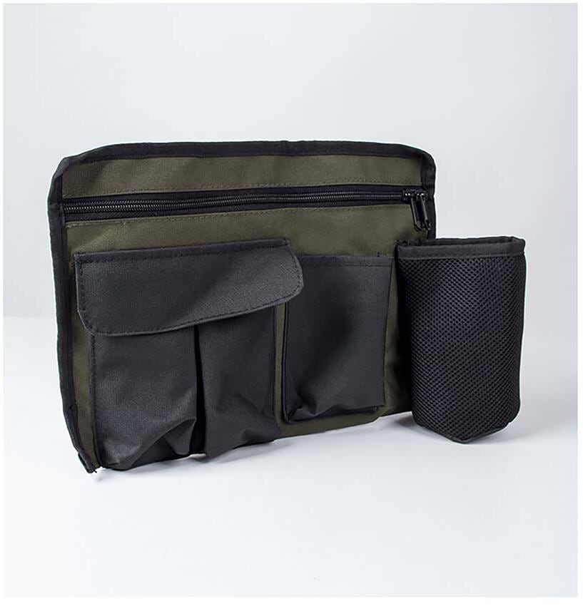 Trout organizer for stol og feltseng 600D polyester Bo-Camp detalj av lommer
