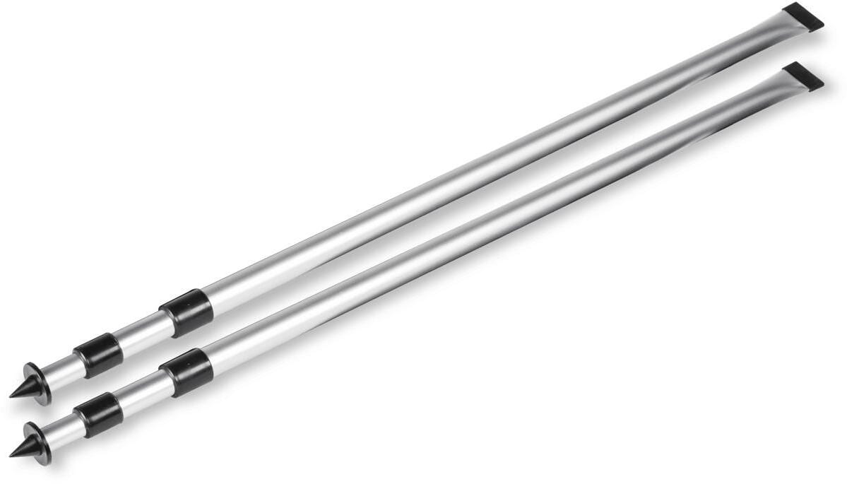 Trykkstangsett aluminium 2-pk for fortelt sett forfra montert