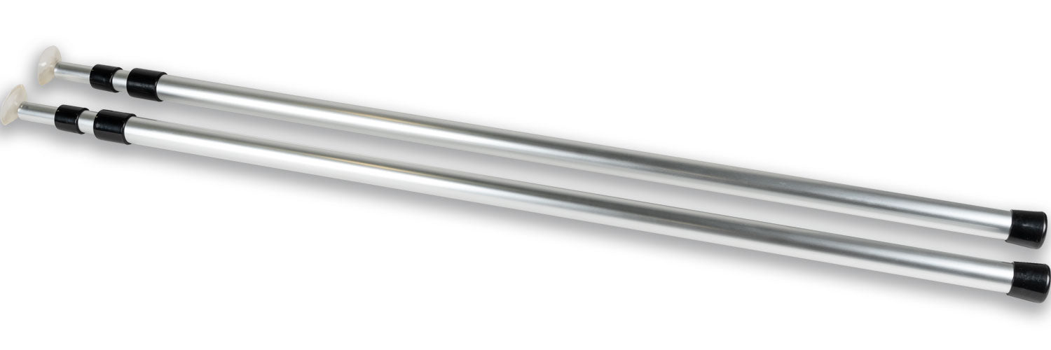 Trykkstenger sett 2 stk aluminium S-L 118 cm - Dometic montert på bobil