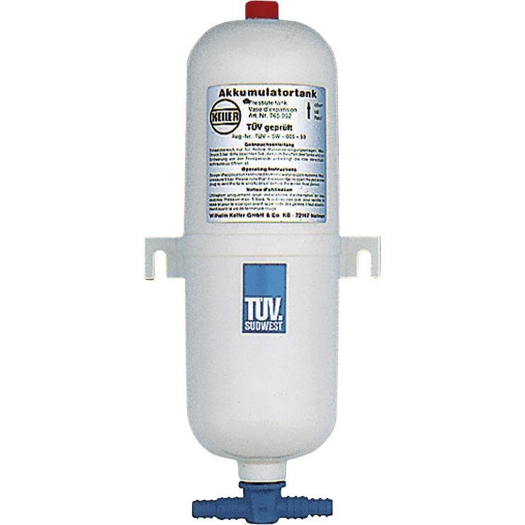 Trykkutjevningstank 1 liter maks 5 bar - Fawo for vannsystem