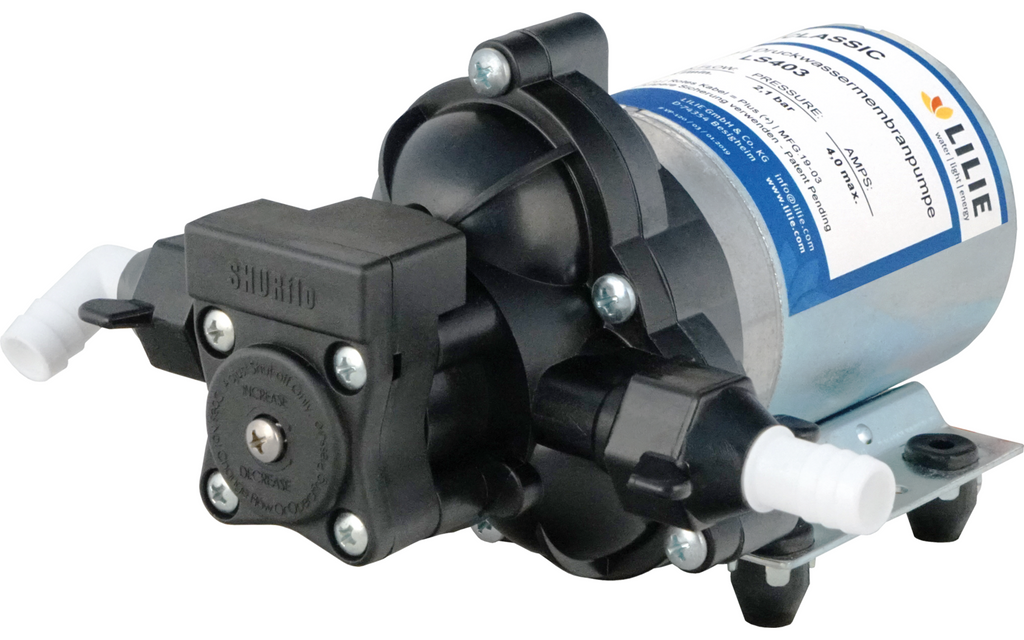 Trykkutjevningstank for membranpumper 0,75 liter - Lilie detalj