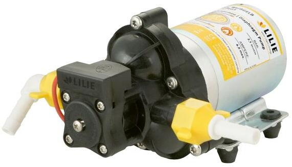 Trykkvannpumpe Classic LP473 24V 10,6 l/min for drikkevann forfra