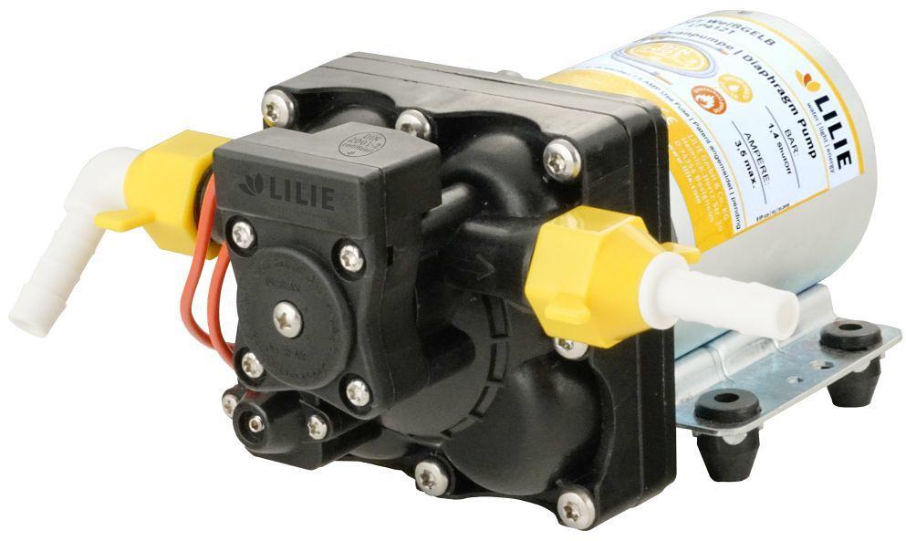 Detalj av Trykkvannpumpe Soft LP4142 12V 11,3L/min 2,1bar