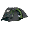 Tunneltelt Ancona for 4 personer 435 x 240 cm 8,3 kg - High Peak sett fra siden med sideinngang