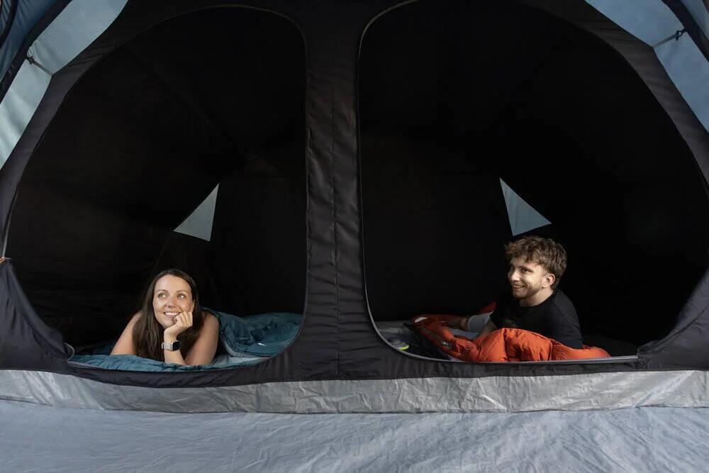 Tunneltelt Beta 550XL 5-pers. mesh-dør for ventilasjon