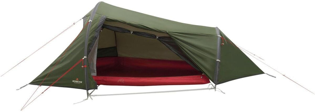 Tunneltelt Challenger Exp 2-pers. 2,4 kg aluminium grønn bakside