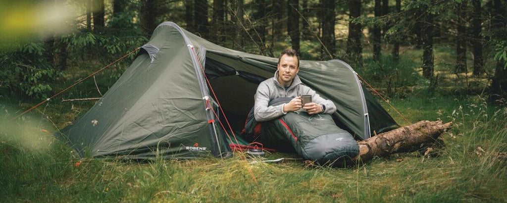 Oversikt over plass i Tunneltelt Challenger Exp 2-pers. 2,4 kg aluminium grønn