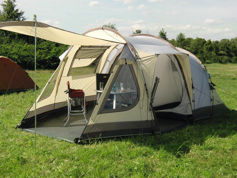 Tunneltelt Dakota Z5 Deluxe 4-pers. forfra